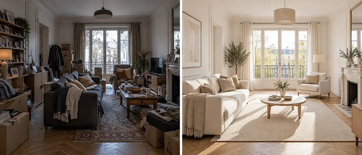 Valoriser son intérieur pour réussir une vente immobilière rapide grâce au désencombrement et à la lumière