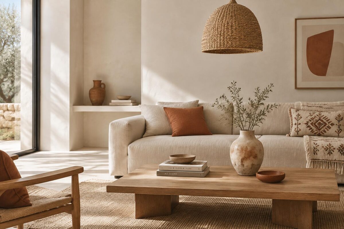 Objets artisanaux et déco moderne : créer du contraste sans surcharger l’espace